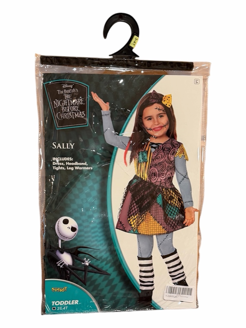 Spirit Sally Disney Nightmare Before Christmas costume 3T-4T